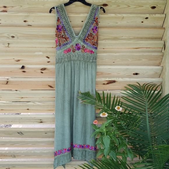 Shoreline Dresses & Skirts - Shoreline Bohemian Maxi Dress